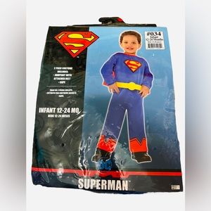 New DC Comics Superman Kids Costume - Blue and Red
